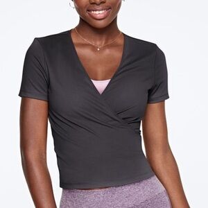 •VS PINK• Ultimate Wrap Top